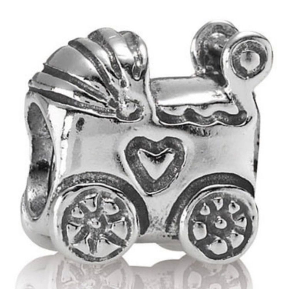 Authentic Pandora Baby Pram Charm